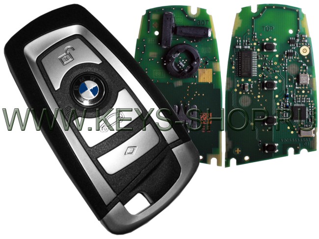 Смарт ключ БМВ F Серия (BMW F series) 433mHz  / 4 кнопки / 9226937-02 / 5WK49662 / CAS4(EWS4) / Б/У - Восстановленный