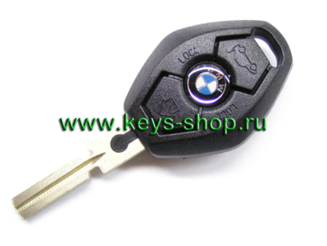 Корпус ключа БМВ (BMW)  HU58 Ромб