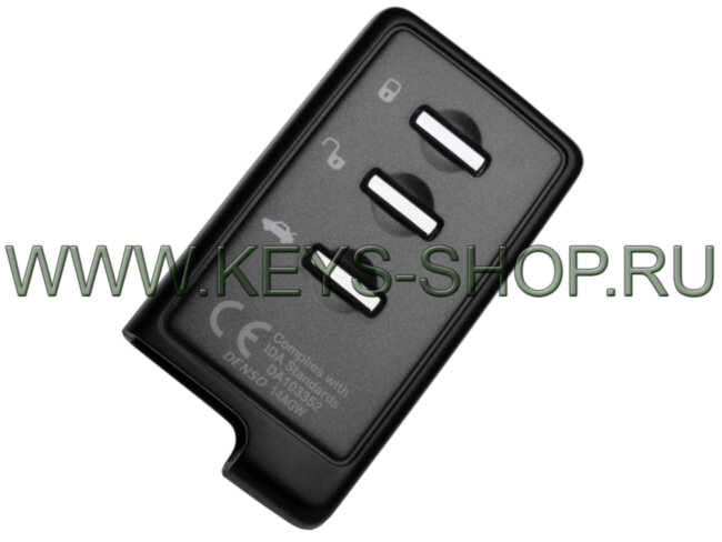 Смарт Ключ Субару ЛЕГАСИ (Smart Key Subaru LEGACY ) 3 кнопки / DENSO 14AGW / Page1 = 78 / 433.92 MHZ Европа / 03.2012 - ...