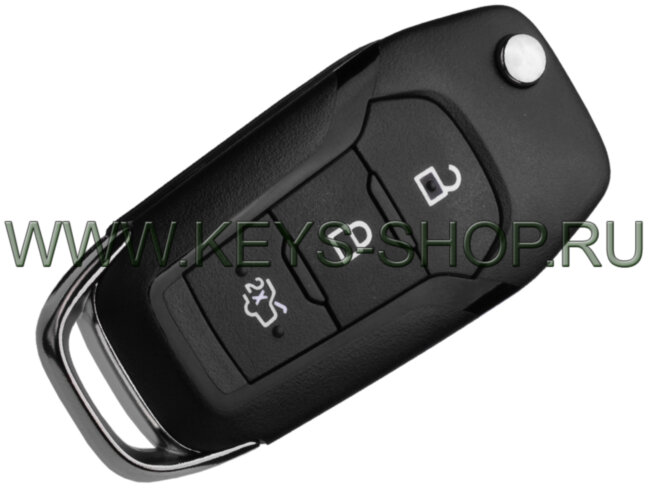 Выкидной Ключ Форд Mondeo 5 (Ford Mondeo 5) лезвие HU101 / чип HITAG-Pro / 433MHz 3 кнопки / DS7T-15K601-BD / Оригинал