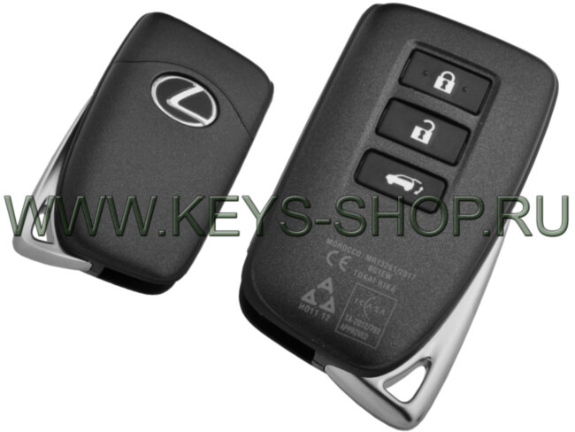 Смарт Ключ Лексус (Smart Key Lexus) NX200, NX300H, LX450D, LX570 / 2015 - ... / MDL BG1EW / Sel.Addr. = A8 / 433.92 MHZ Европа / Оригинал