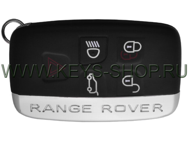 Компактный Смарт Ключ Рендж Ровер Эвок, Вок, Спорт (Range Rover Evoque, Vogue, Sport) 5 кнопок / 434mHz Европа / c 2010 - ...