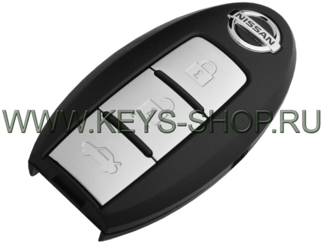 Интеллектуальный ключ Ниссан Теана (J32) (Intelligent key Nissan Teana (J32)) с кнопкой "START-STOP" | PCF 7952 | 433.92 MHz Европа | 02.2008 - 12.2013 | Оригинал