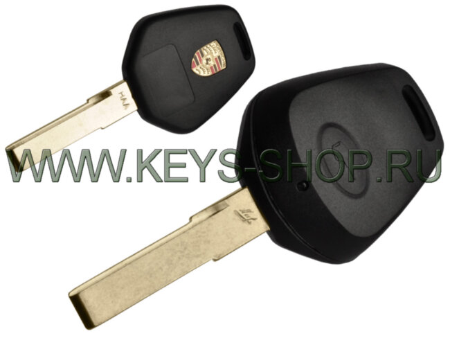  Корпус ключа Порше (Porsche) HU66 / 1 кнопка