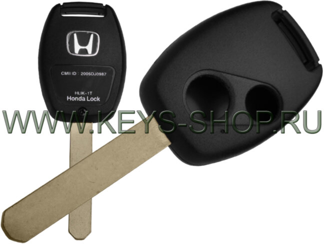  Корпус ключа Хонда (Honda) 2 кнопки HON66
