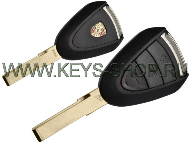 Корпус ключа Порше (Porsche) HU66 / 3 кнопки