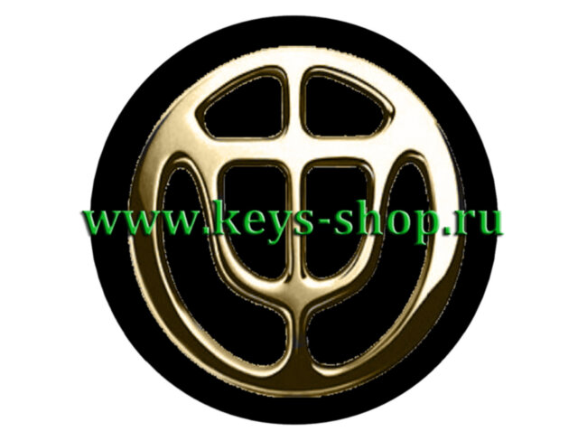 Логотип ключа Бриллианс (Brilliance) / Диаметр 14 мм - 10шт