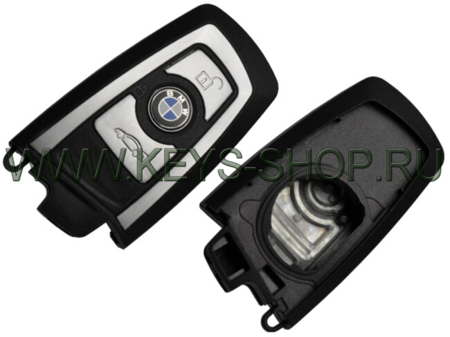 Корпус ключа БМВ F Серия (BMW F series) 3 кнопки