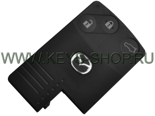 Ключ-карта Мазда CX-9 (Mazda CX-9) 433.92mHz Европа / 3 кнопки / Оригинал