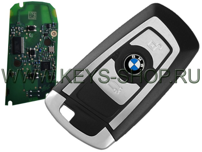  Смарт ключ БМВ F Серия (BMW F series) 434mHz Европа / 3 кнопки / 9254892 - 04 / HUF5663 / CAS4+(EWS5) / Б/У - Восстановленный