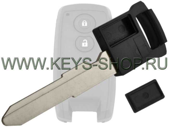 Лезвие вставка к "keyless go" ключу Сузуки (Suzuki) HU87 / под чип