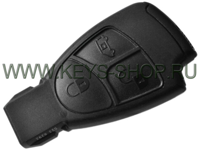 Ключ Мерседес "черная рыбка" (Mercedes "черная рыбка") на NEC процессоре (Ver. soft 57) | 2 нопки + боковая дверь | 433MHz Европа | Оригинал
