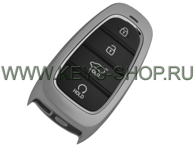 Смарт ключ Санта Фе (Hyundai Santa Fe (S1)) HITAG 3 / 433.92mHz Европа / 3 кнопки + Автозапуск / 10.09.2020 - ... / Оригинал