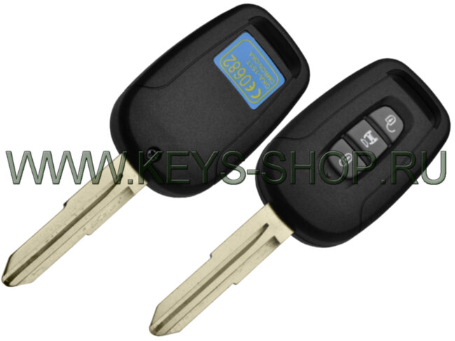  Ключ Шевролет Каптива (Chevrolet Captiva) DW05 / ID46 / 433MHz Европа / 3 кнопки / 2007 - 2008 / OKA-151T