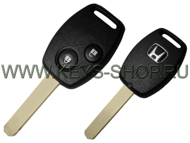 Ключ Хонда ЦРВ (Honda CRV) HON66 / PCF7961 / 2 кнопки / 433MHZ Европа / 2007-2013