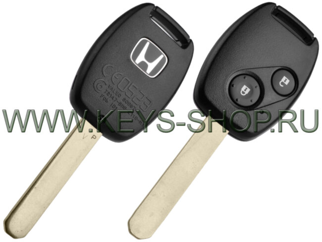 Ключ Хонда Цивик (Honda Civic) HON66 / 9461V30 / 2 кнопки / 433MHZ Европа / 2006 - 2013 / Оригинал